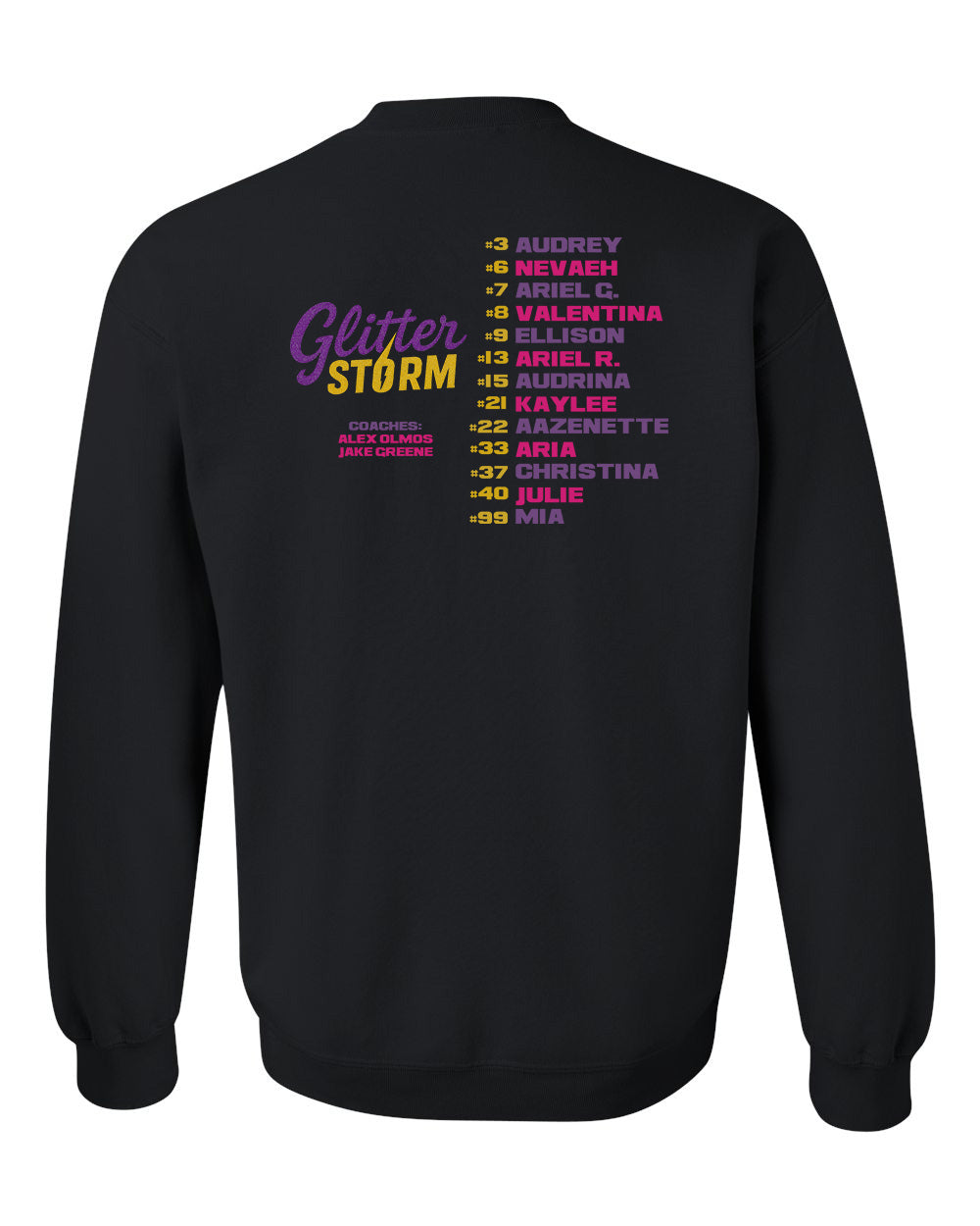 Glitter Storm Crewneck Sweatshirt