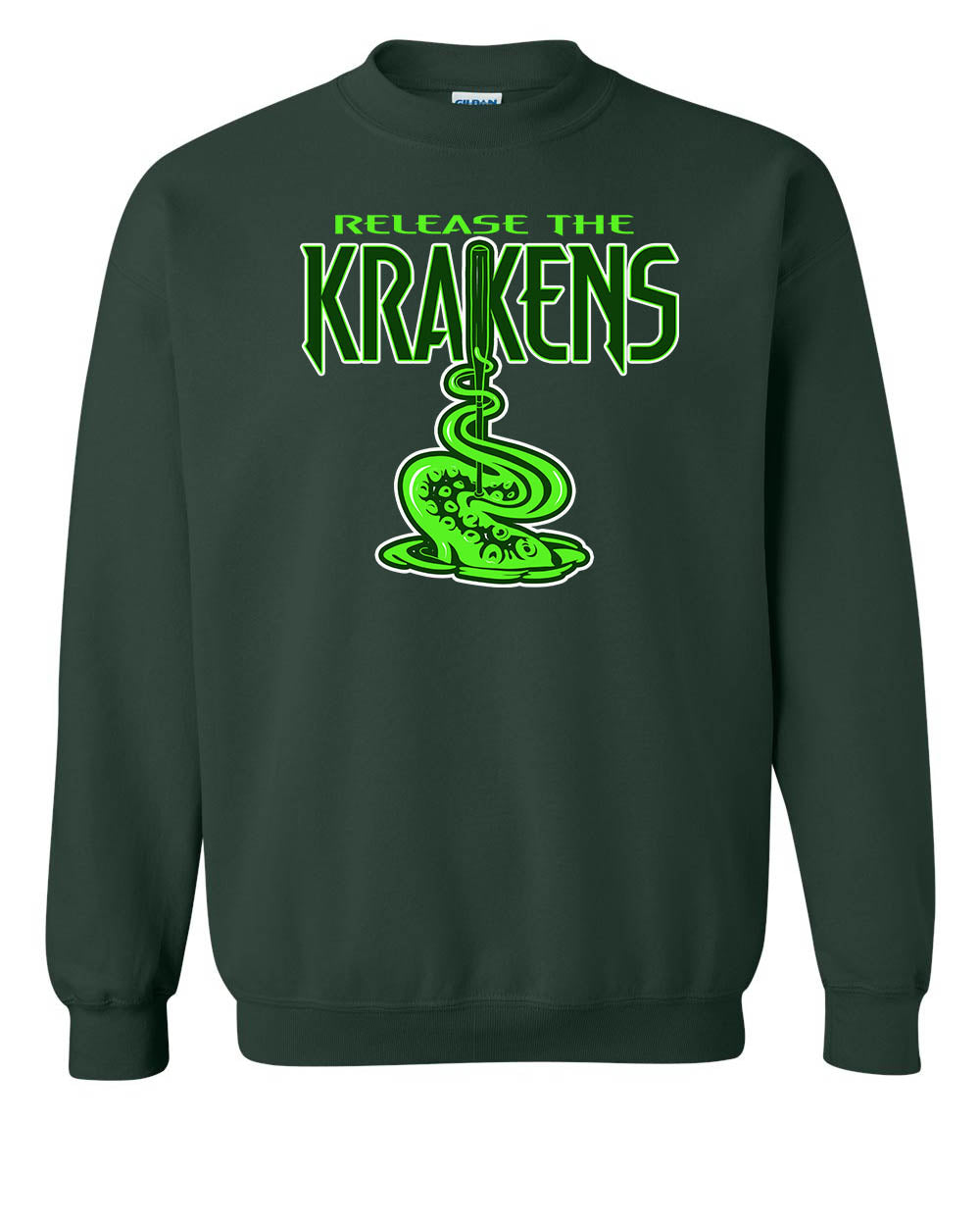 Krakens Adult Unisex Crewneck Sweatshirt