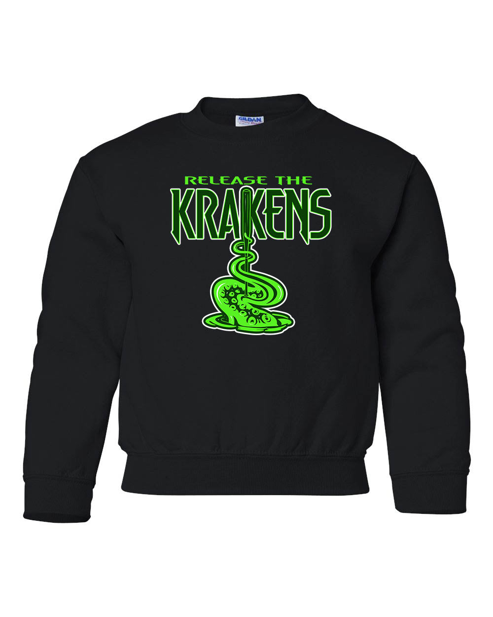 Krakens Youth Crewneck Sweatshirt