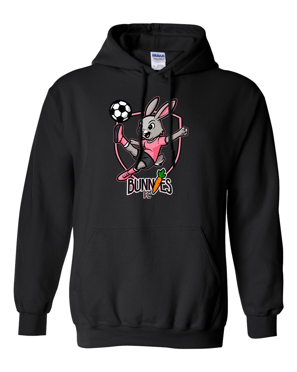 Bunnies Hooded Sweatshirt (Front Art Only)