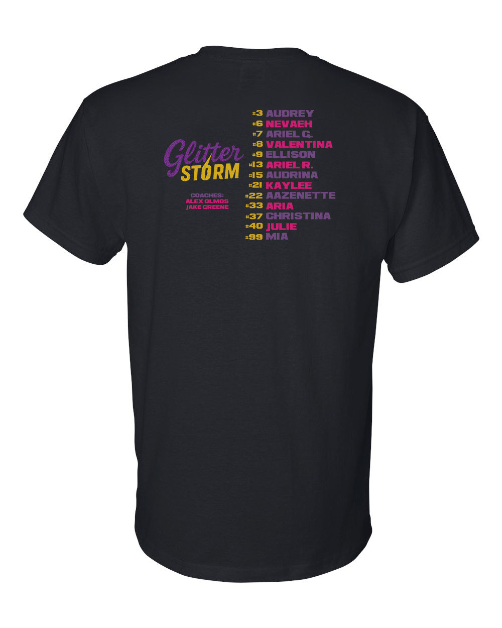 Glitter Storm Unisex Performance T-Shirt