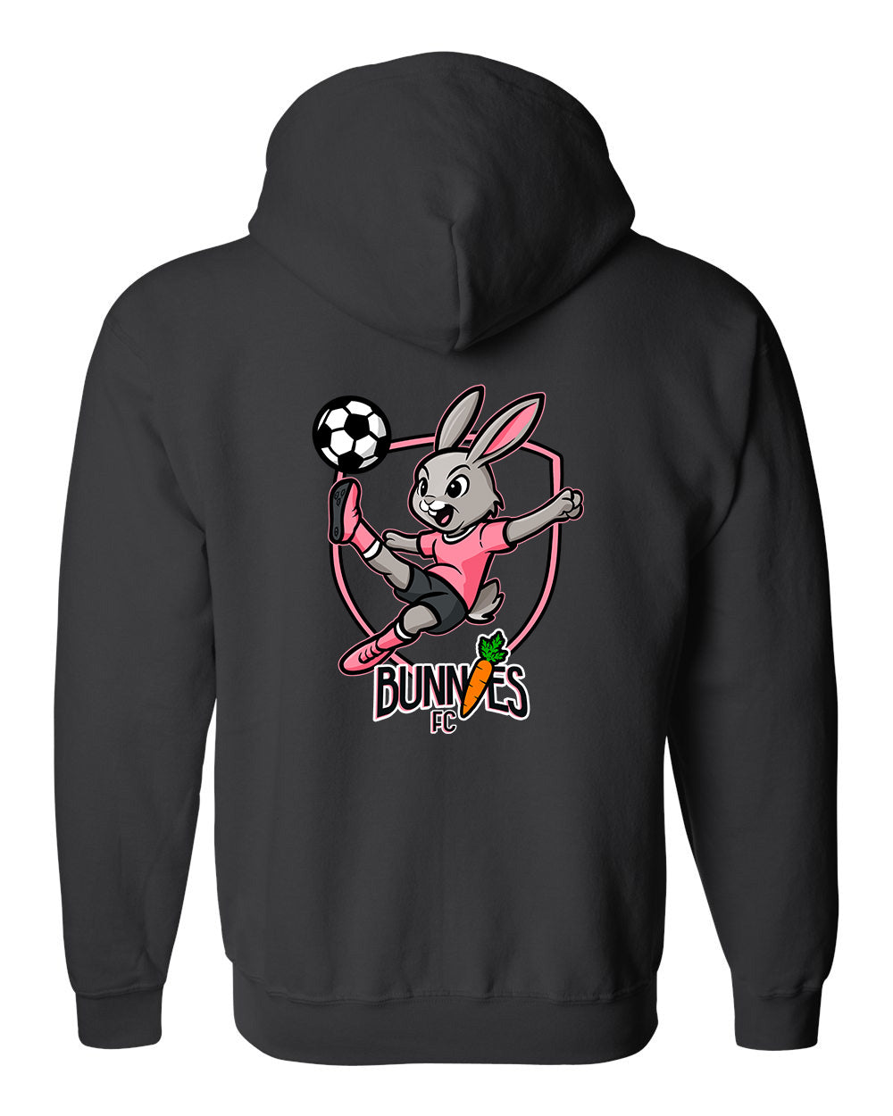 Bunnies Zippered Hoodie