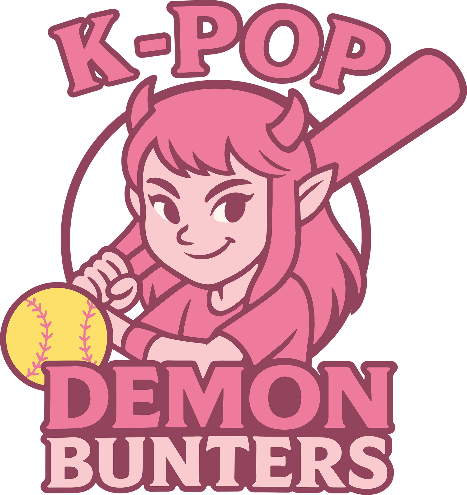 Cypress Girls Softball 8U K-Pop Demon Bunters