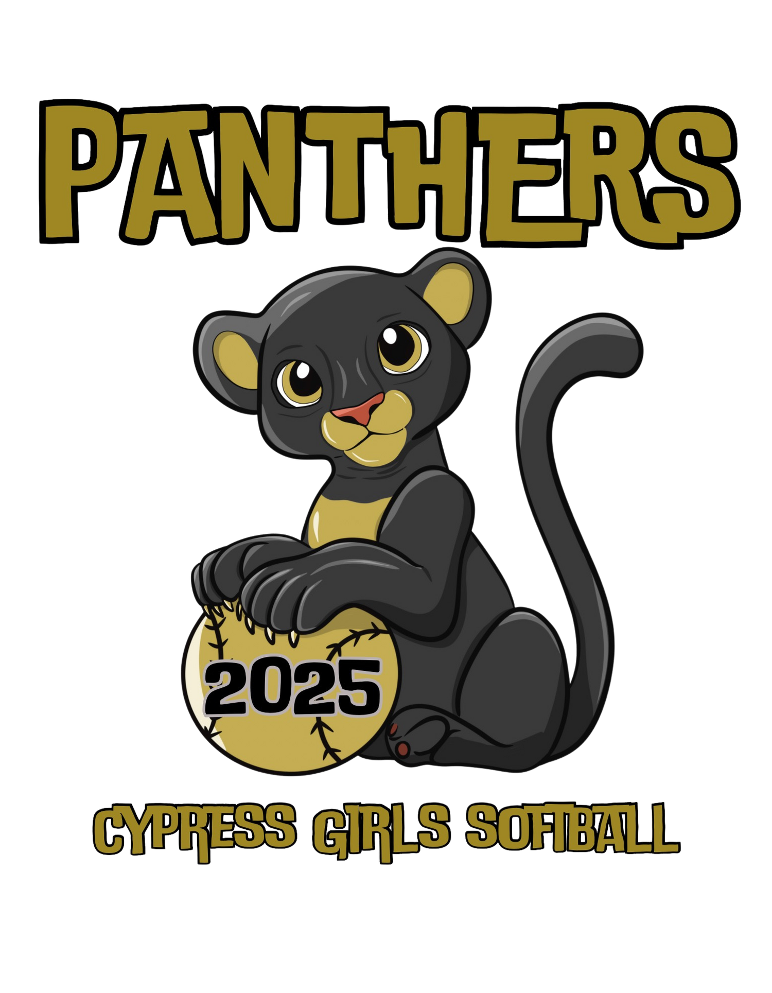 Cypress Girls Softball 6U Panthers