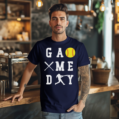 Game Day Unisex T-Shirt Navy