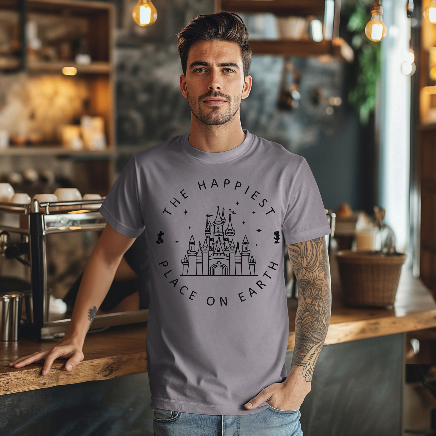 Happiest Place on Earth Unisex T-Shirt Storm
