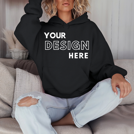 Custom Hoodie (Upload Your Own Artwork)