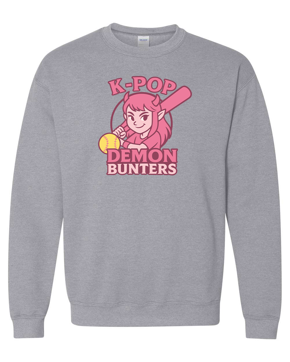 PERSONALIZED K-Pop Demon Hunters Crewneck Sweatshirt