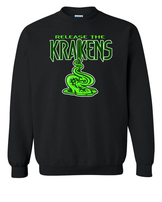 Krakens Adult Unisex Crewneck Sweatshirt