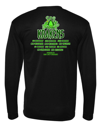 Krakens Adult Performance Long Sleeve