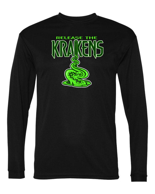 Krakens Adult Performance Long Sleeve