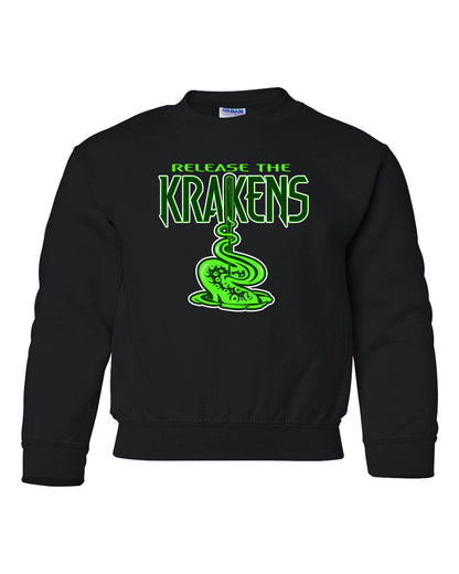 Krakens Youth Crewneck Sweatshirt