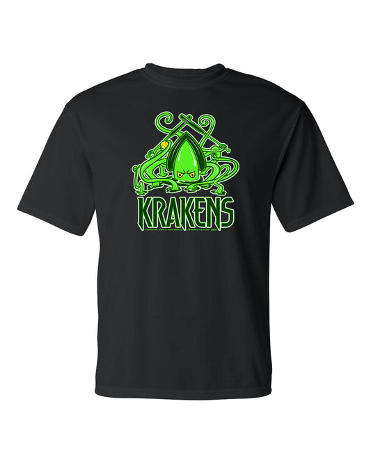 Custom Krakens Adult Performance T-Shirt