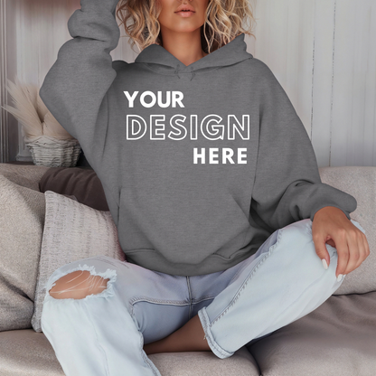 Custom Hoodie (Upload Your Own Artwork)