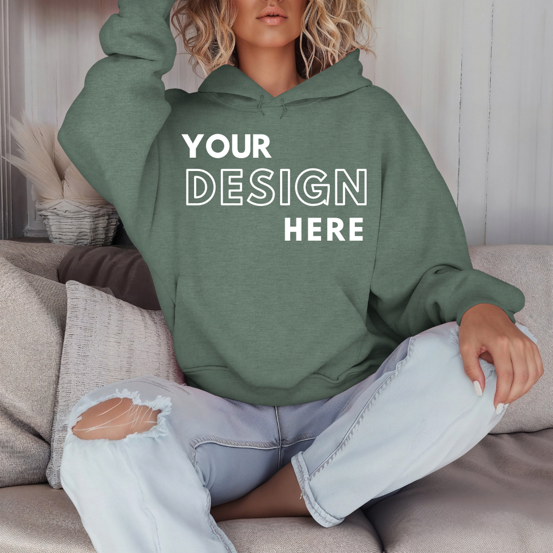 Custom Hoodie (Upload Your Own Artwork)