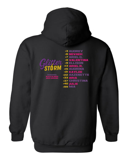 Glitter Storm Hooded Sweatshirt