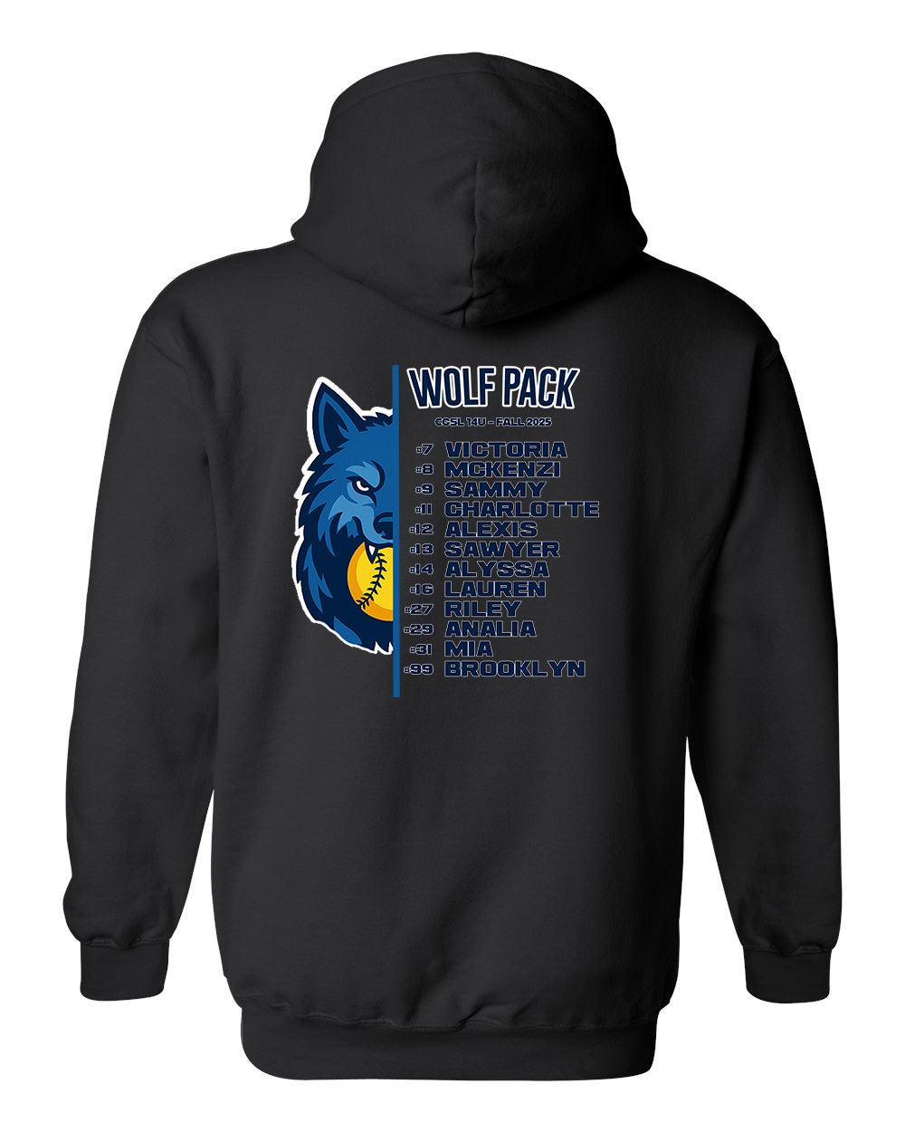 Wolf Pack Hooded Sweatshirt