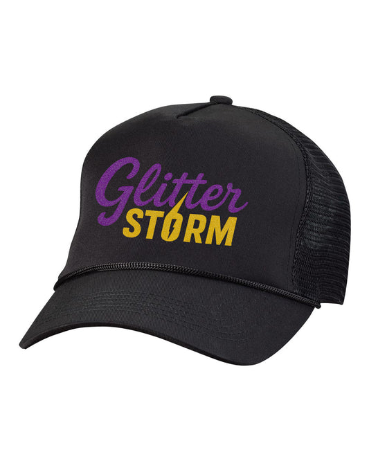 Glitter Storm Snapback Trucker Hat