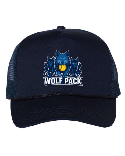 Wolf Pack Snapback Trucker Hat