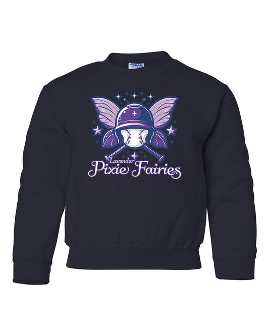 Pixie Fairies Youth Crewneck Sweatshirt