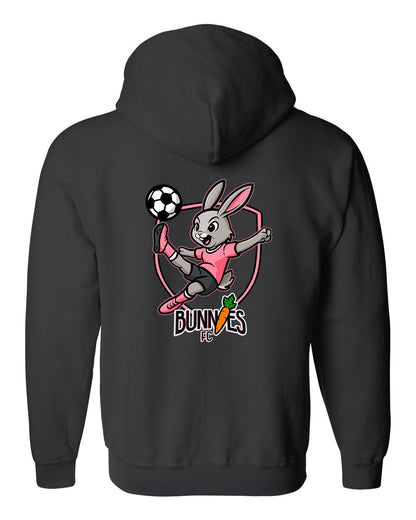 Bunnies Zippered Hoodie