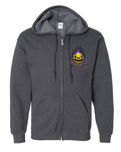 Nightmares Zippered Hoodie